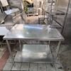 Meja stainless 2 susun uk 100×70×83