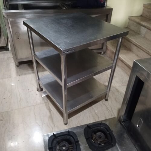 Meja stainless 3 susun  Ukuran 75x65x83