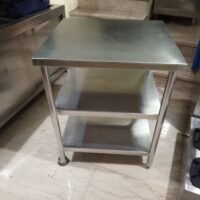 Meja stainless 3 susun  Ukuran 75x65x83