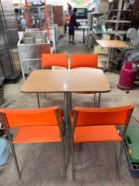 Meja kursi makan cafe Uk meja 900x60