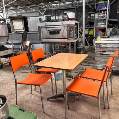 Meja kursi makan cafe Uk meja 900x60