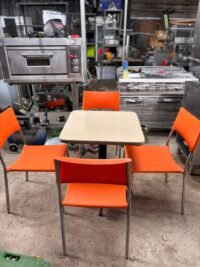 Meja kursi makan cafe Uk meja 60x60