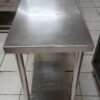 Meja stainless 2 susun ukuran 120x40x85