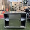 Meja kabinet stainless Ukuran 100x70x85