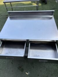 Meja kabinet meja kasir stainless