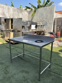 Meja prepare Meja sampah