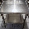 Meja kompor stainless ukuran 65x75x60