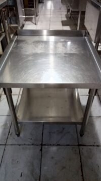 Meja kompor stainless ukuran 65x75x60