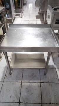 Meja kompor stainless ukuran 65x75x60