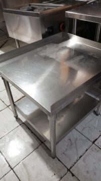 Meja stainless 2 susun ukuran 112x65x85