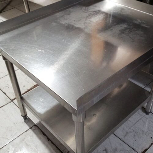 Meja stainless 2 susun ukuran 112x65x85