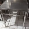 Meja stainless 1 susun ukuran 75x70x85