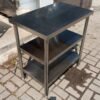 Meja Bumbu 3 Susun stainless Ukuran P 80 x L 50 x T 85 cm