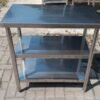 Meja Bumbu stainless 3 Susun. Ukuran P 80 x L 44 x T 85 cm