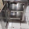 Meja stainless 3 susun ukuran 60x60x85