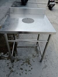 Meja 1 susun Ada lubang sampah di tengah