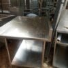 Meja  stainless 2 susun becksples Ukuran 130x93x85