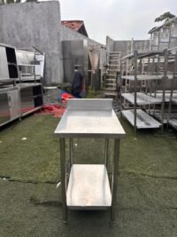 Meja stainless bumbu Ukuran 50x75x85