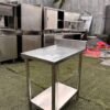 Meja stainless bumbu Ukuran 50x75x85