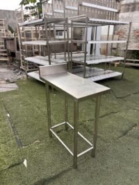 Meja bumbu stainless Ukuran 35x70x80
