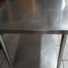 Meja stainless 2 susun ukuran 112x65x85
