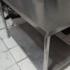 Meja stainless 2 susun ukuran 112x65x85