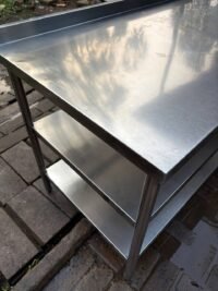 meja stailess 3 susun ukuran 130x75x85